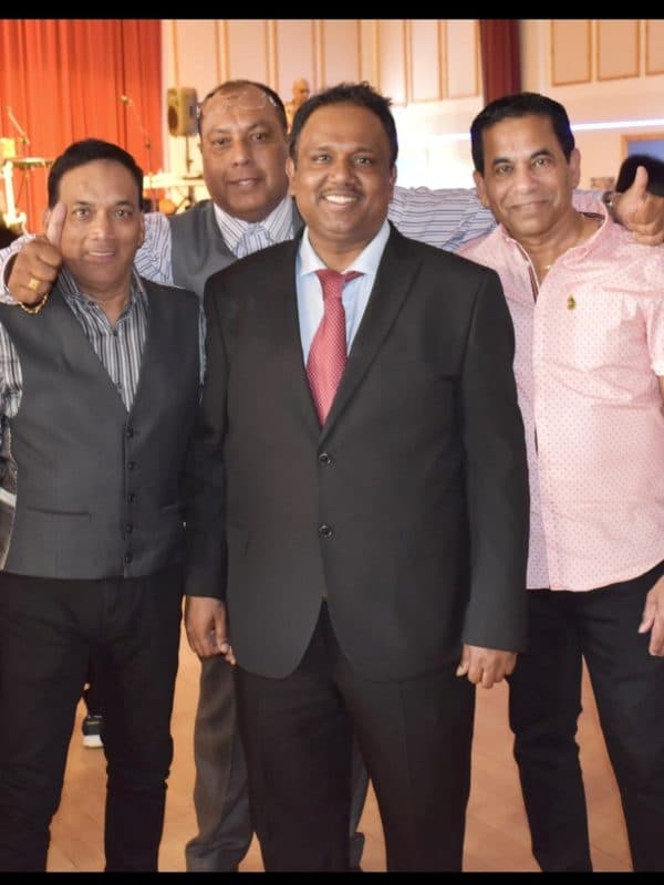 Friends from Goan Community Aberdeen at a community gathering